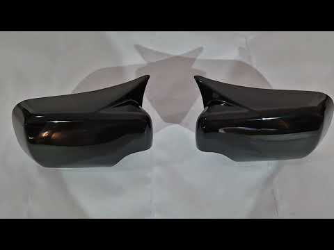 M-Look Mirror Covers (for SD/SW/Compact, 2 pcs) for BMW 3 Series E46 1998-2006 - video 1