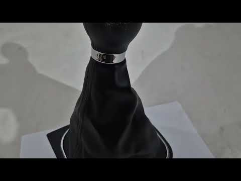 Gear shift knob with boot (5-speed) for Volkswagen Golf 6 2008-2014 - video 1