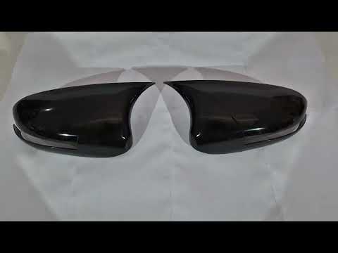 Mirror Covers BMW-Style (2 pcs) for Kia Optima 2010-2016 - video 1