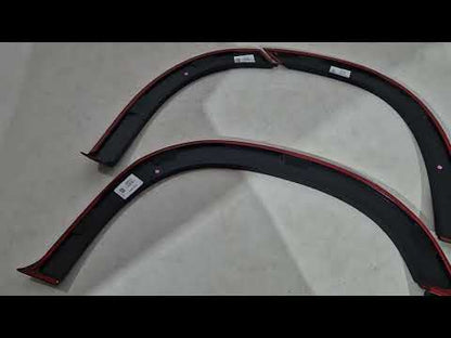 Fender Flares (EuroCap, short wheelbase) for Fiat Doblo III 2023- - video 1