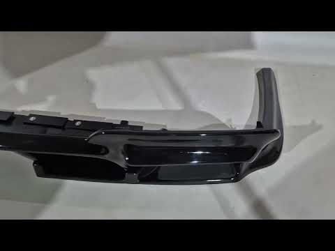 Rear Diffuser DPT V-1 (for M-Performance, Gloss Black) for BMW 5 Series F10/F11 2010–2016 - video 1