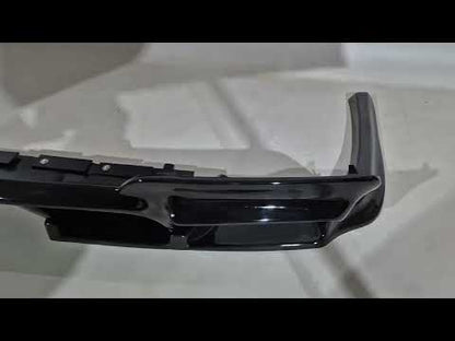 Rear Diffuser DPT V-1 (for M-Performance, Gloss Black) for BMW 5 Series F10/F11 2010–2016 - video 1