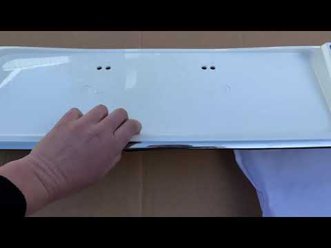 Rear LED License Plate Holder (2007-2023) for Lexus LX570/450d 2008-2022 - video 1