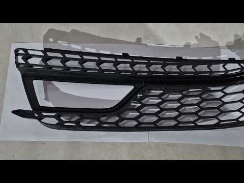 Fog Light Grilles RS-Style (Sport, 2011-2015, 2 pcs, Black) for Audi A5 2007-2015 - video 1