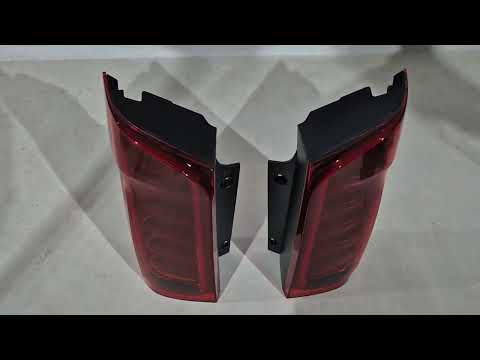 Dragon Tail Lights (for Vito, 2 pcs) for Mercedes Vito/V-class W447 2014- - video 1