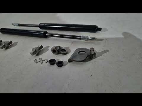 Tailgate Struts for Volkswagen Amarok 2010-2022 - video 1