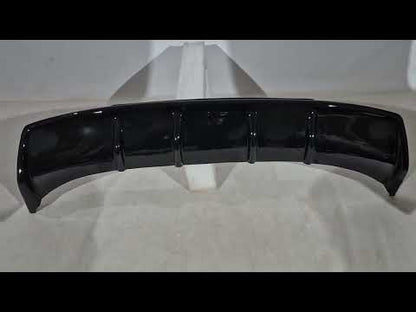 Rear Diffuser DPT V2 (2012-2015, HB, Gloss Black) for Opel Astra J 2009-2015 - video 1