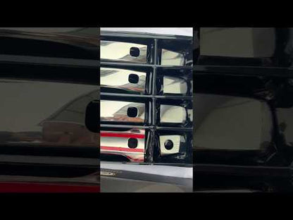 Chrome Door Handle Covers (4 pcs, Stainless Steel) for Lexus LX570/450d 2008-2022 - video 1