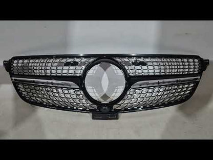 Tuning Grille Diamond Black (GLE) for Mercedes GLE/ML сlass W166 2011-2018 - video 1