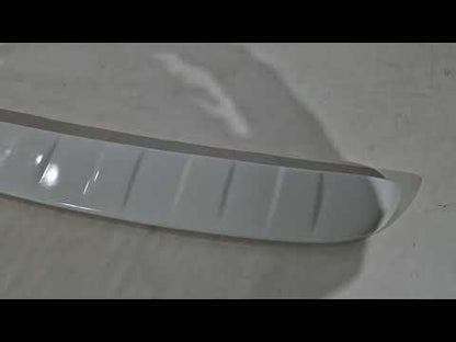 ABS Spoiler (White Gloss) for Volkswagen T5 Transporter 2003-2010 - video 1