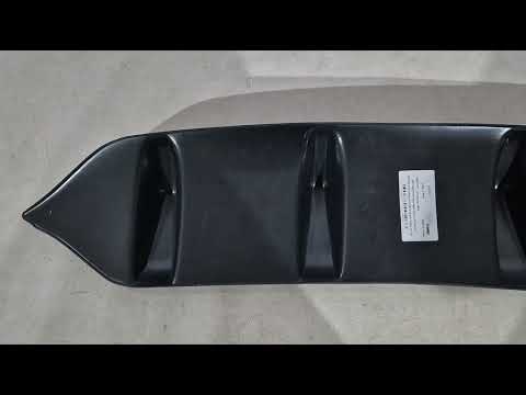 Rear Diffuser DPT (Gloss Black) for Mercedes E-сlass W213 2016-2023 - video 1