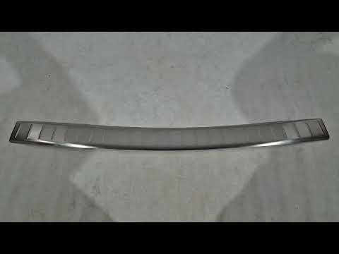 Rear Bumper Protector MAT OmsaLine Stainless Steel for Nissan Juke 2010-2019 - video 1