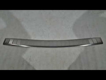 Rear Bumper Protector MAT OmsaLine Stainless Steel for Nissan Juke 2010-2019 - video 1