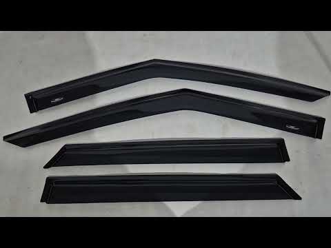 Window Deflectors (4 pcs, HIC) for Ford Explorer 2019- - video 1