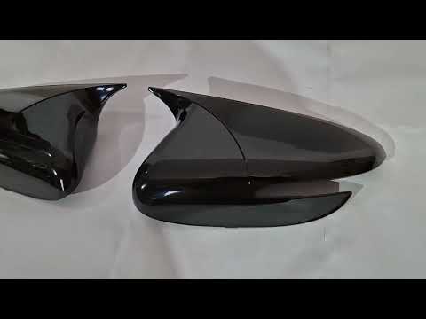 Mirror Covers BMW-Style (2 pcs) for Kia Cerato 3 2013-2018 - video 1