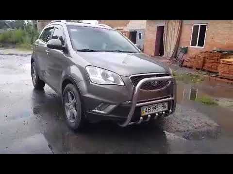 Bull Bar F1-40 (Stainless Steel) for SsangYong Korando 2010-2019 - video 1