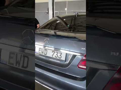 Spoiler DPT V-2 (Gloss Black) for Mercedes E-сlass W212 2009-2016 - video 2