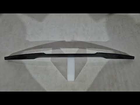 M4-Style V2 Spoiler (for G22/G82, Carbon) for BMW 4 Series G22/23/26 2020- - video 1