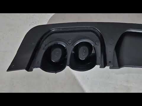 Universal Rear Diffuser DPT V-7 (ABS) (Gloss Black) - video 1