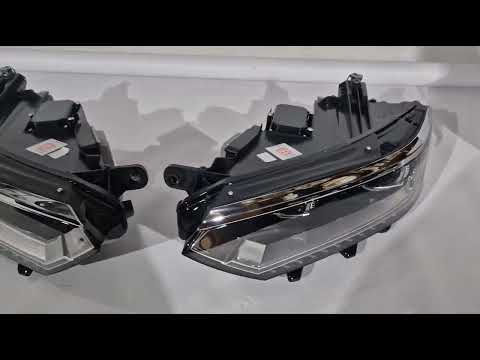 Full LED front headlights (For EU, 2019–2023, 2 pcs) for Volkswagen Passat B8 2015-2023 - video 1