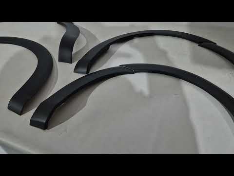 Fender Flares EuroCap (8 pcs, ABS) for Mercedes Vito/V-class W447 2014- - video 1