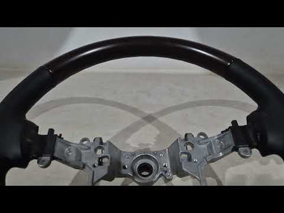 Steering Wheel (Dark Wood) for Toyota Land Cruiser Prado 150 2009-2023 - video 1