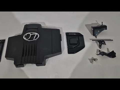 Decorative engine cover for Toyota Land Cruiser Prado 250 2023- - video 1