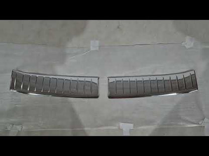 Carmos rear sill trim (stainless steel, glossy) for Kia Sportage 2021↗ - image 1