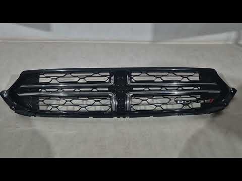 Front Grille DPT (2016-2020, Gloss Black) for Fiat Tipo 2016- - video 1
