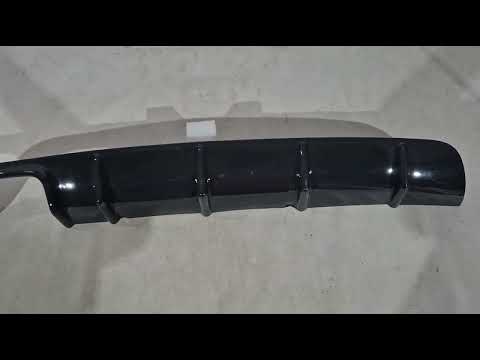 Rear Diffuser DPT (for M-Technic, Gloss Black) for BMW 5 Series E39 1996-2003 - video 1