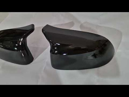 Mirror Covers M-Look (2 pcs) for BMW X6 F16 2014-2019 - video 1