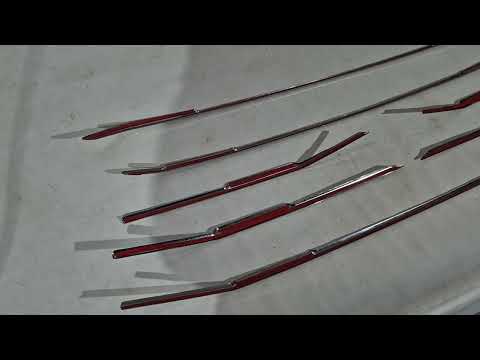 Chrome Grille Covers (Stainless Steel) for Ford Custom 2023- - video 1