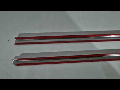 Window Trim (2 pcs, Stainless Steel) for Volkswagen Crafter 2016- - video 1