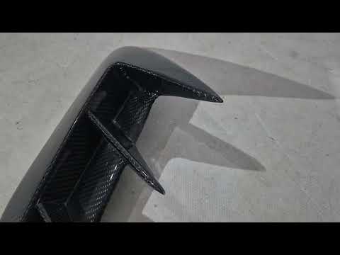 Carbon Rear Bumper Cover for Lexus RX 2022- - video 1