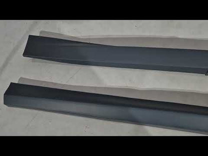Set of moldings and fender flares in X3M F97 style (2022-2024) for BMW X3 G01 2018- - video 1