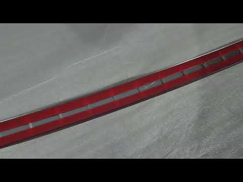 Rear bumper protector Carmos stainless steel matte for Mercedes EQC 2019-2023 - video 1