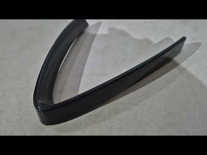 Front Grille Cover (2017-2023, Dry Carbon) for Alfa Romeo Stelvio 2016- - video 1