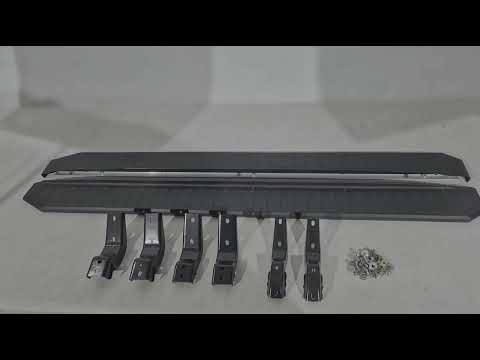 Side Steps (2 pcs) for Toyota Land Cruiser Prado 250 2023- - video 1