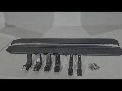 Side Steps (2 pcs) for Toyota Land Cruiser Prado 250 2023- - video 1