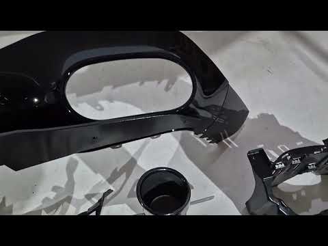 Rear diffuser with exhaust tips (Design A35 HB) for Mercedes A-сlass W177 2018- - video 1
