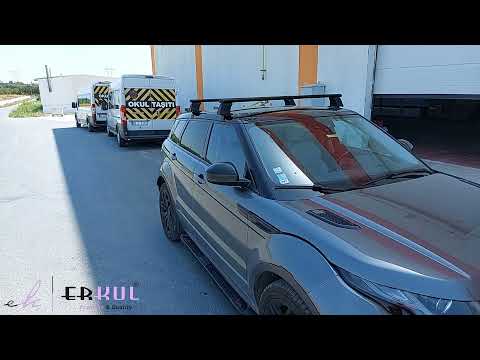 Roof bars for smooth roof (2 pcs, Asaf V4) for Kia Picanto 2016- - video 2