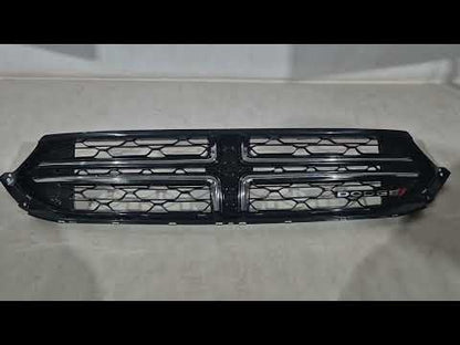 Front Grille DPT (2016-2020, Gloss Black) for Fiat Tipo 2016- - video 1