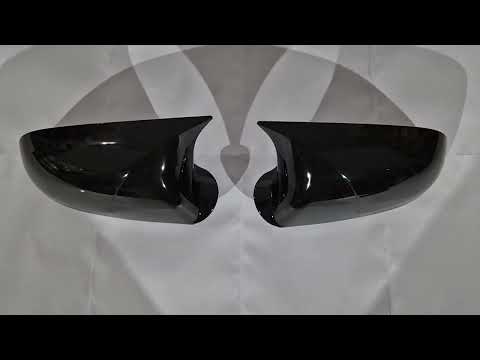 Mirror Covers BMW-Style (2 pcs) for Skoda Octavia II A5 2010-2013 - video 1