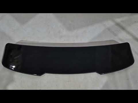 DPT V2 Spoiler (Avant, gloss black) for Audi A6 C7 2011-2017 - video 1