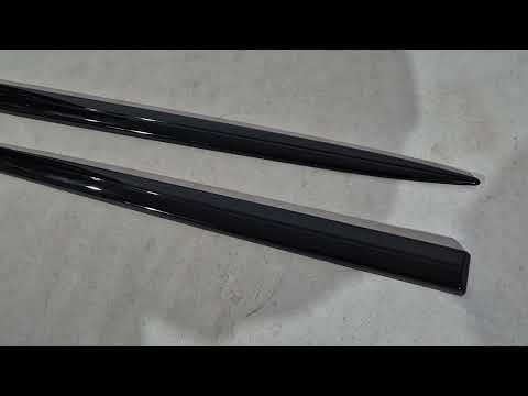 Universal Door Moldings (4 pcs, Black) - video 1