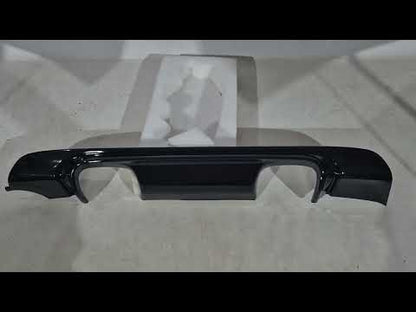 Rear Diffuser DPT (2001-2006, Gloss Black) for BMW 3 Series E46 1998-2006 - video 1