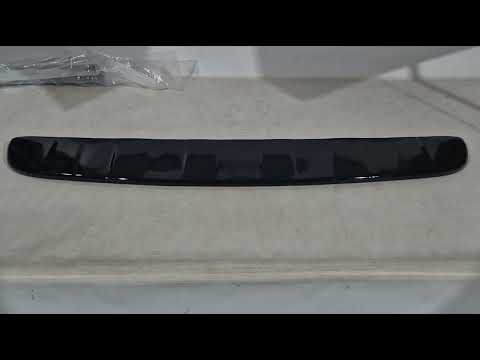 ABS Spoiler (Gloss Black) for Volkswagen T5 Transporter 2003-2010 - video 1