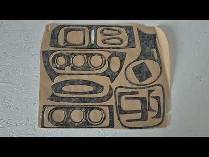 Dashboard Trim Covers (Meric, Turkey) for Renault Scenic 1998-2003 - video 1