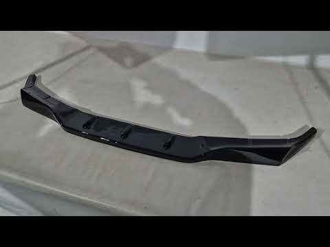 Front Lip Spoiler DPT (For M5, 2017-2020, Gloss Black) for BMW 5 Series G30/G31 2017-2023 - video 1
