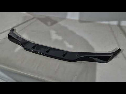 Front Lip Spoiler DPT (For M5, 2017-2020, Gloss Black) for BMW 5 Series G30/G31 2017-2023 - video 1